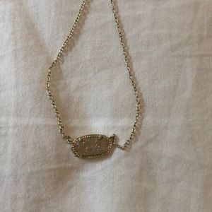 Kendra Scott Gold Elisa Druzy Pendant Necklace